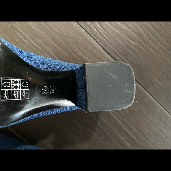 3.1 Phillip Lim Open atone Cube Denim Slides size 36 - Picture 10 of 13